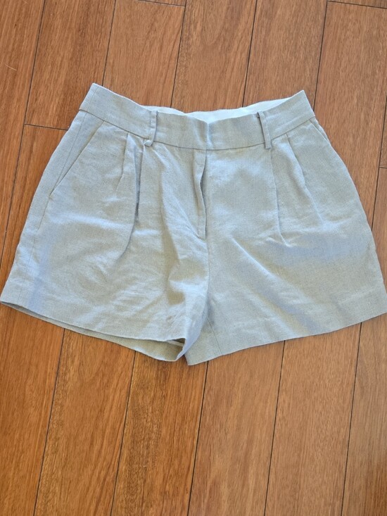 MICHAEL Michael Kors Pants - Michael Kors Linen Beige Shorts
